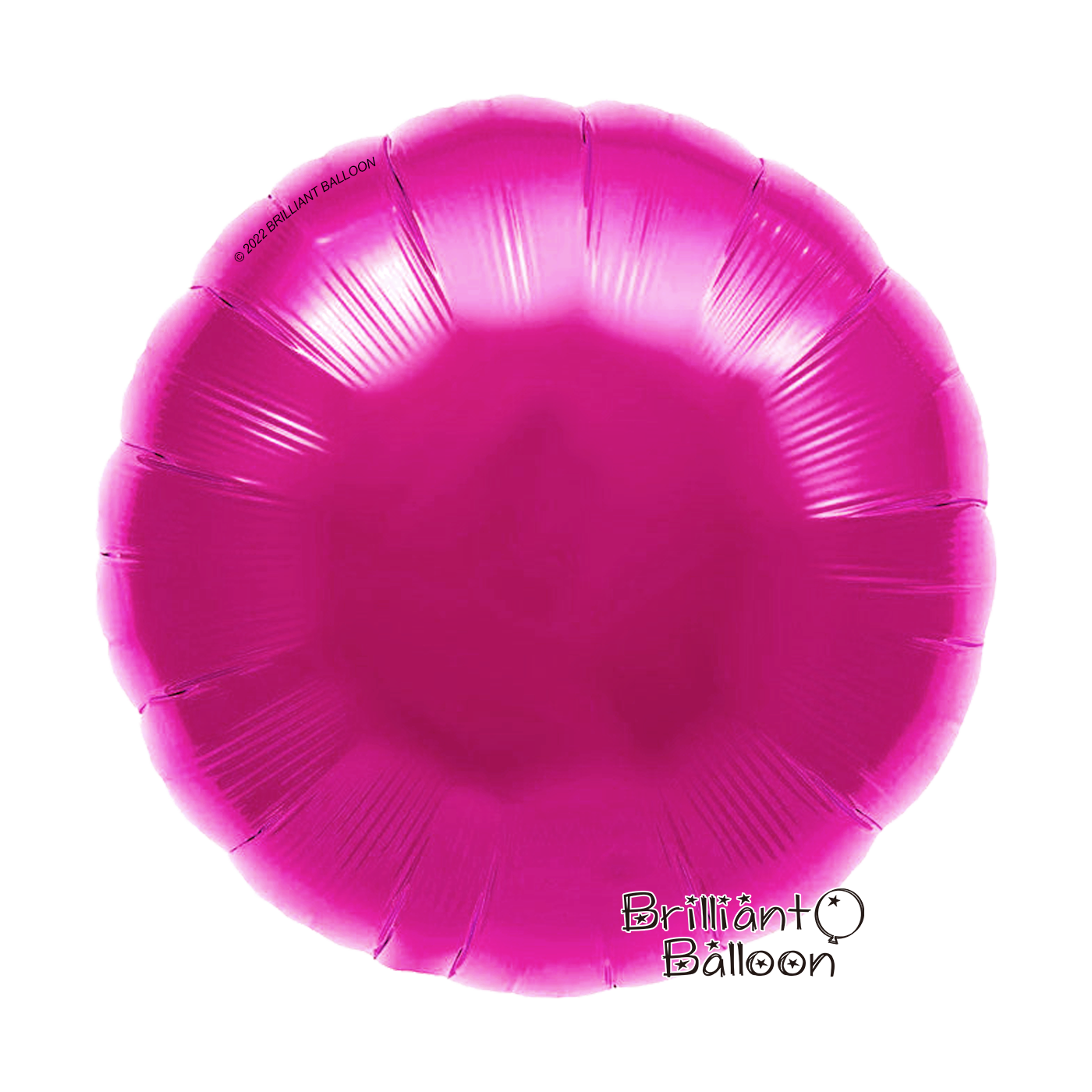 21566-Metallic-Fuchsia-Round-Foil-Balloon