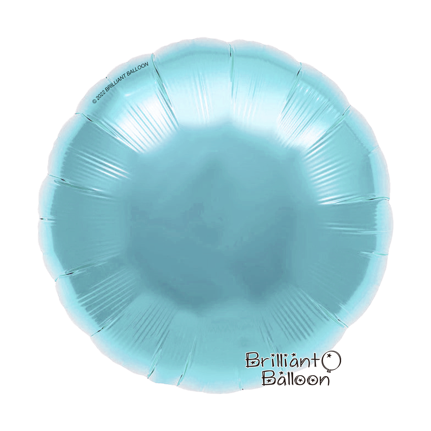22432-Iridescent-Pearl-Lite-Blue-Round-Foil-Balloon
